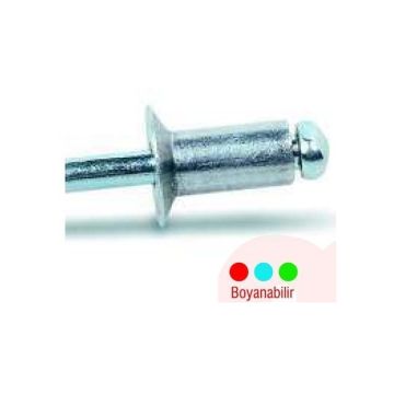 Alüminyum Pop Perçin Havşa Kafa 3.2x6 mm 5 ADET