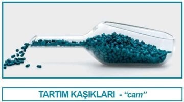İSOLAB 037.07.001 tartım kaşığı - cam - 3 ml (1 adet)