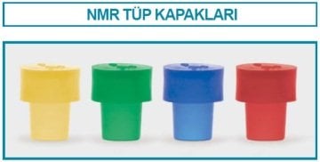 İSOLAB 072.01.004 NMR tüp kapak - yeşil (100 adet)