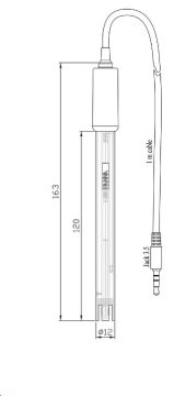 HANNA HI12300 Saha Uygulamaları için Dijital epoksi Vücut pH Elektrodları