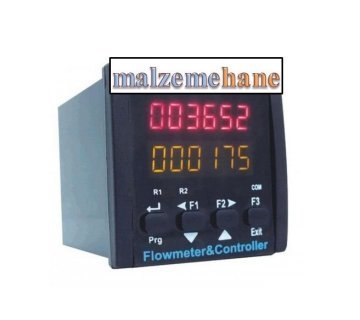 Debimetre Ölçüm Kontrol Cihazı Çift Sensör Giriş