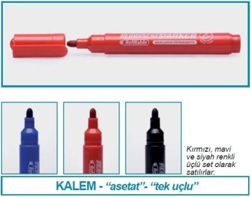İSOLAB 099.01.003 kalem - markalama için - tek uçlu (3 adet)