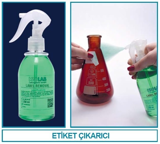 İSOLAB 099.60.001 etiket sökücü (250 ml)