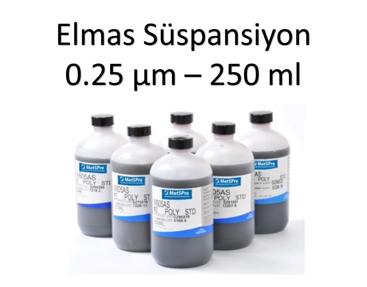ELMAS SUSPANSIYON MONO KRİSTALİN 0.25 μm mikron 250 ML