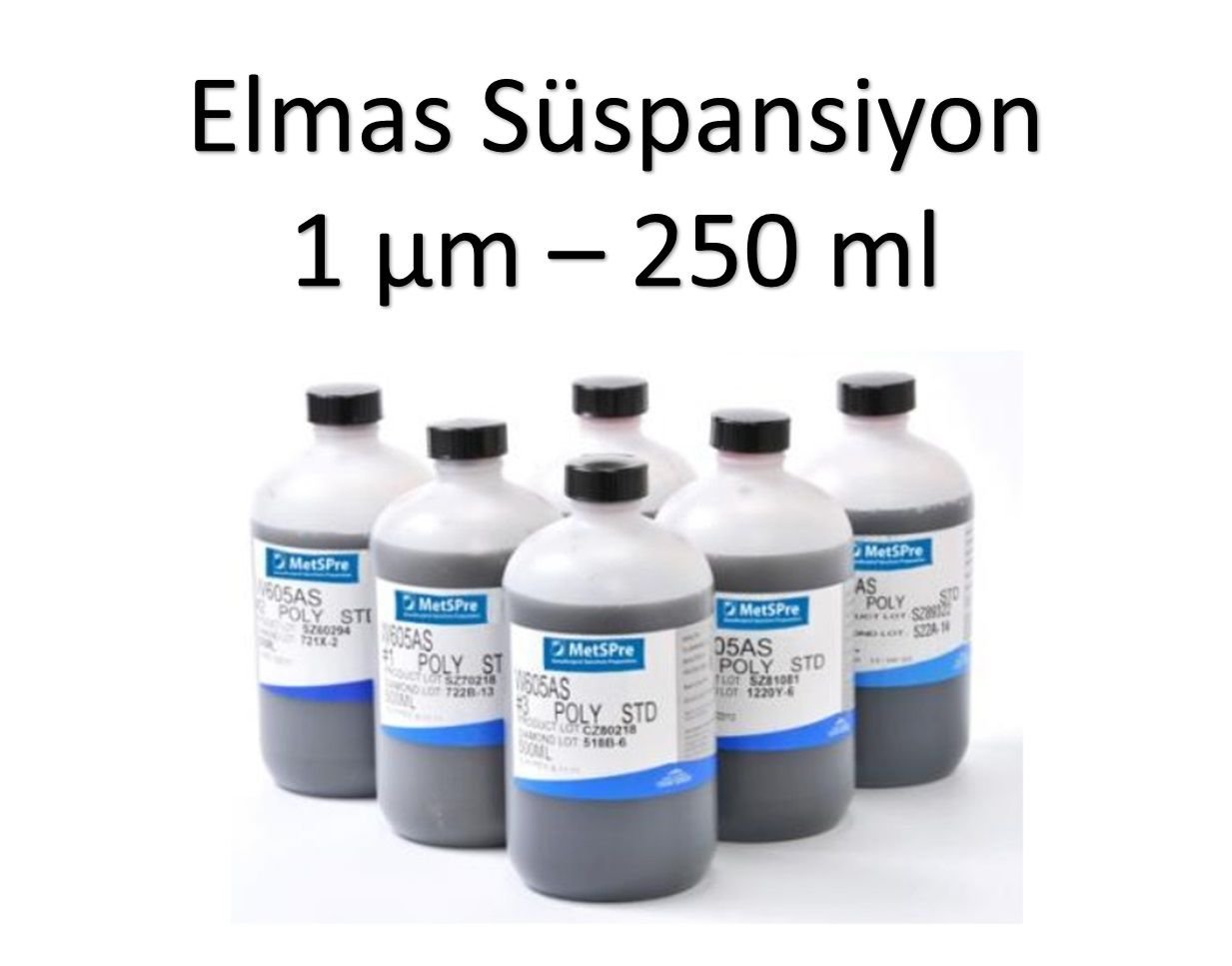 ELMAS SUSPANSIYON MONO KRİSTALİN 1 μm mikron 250 ML