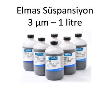 ELMAS SUSPANSIYON MONO KRİSTALİN 3 μm mikron - 1 LİTRE