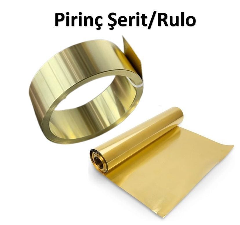0.2 mm Pirinç Şerit Rulo