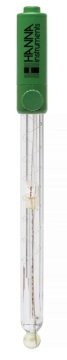 HANNA HI1617D Yarı-Katı ve Emülsiyonlar için Dahili Sıcaklık Sensörü ve DIN Konnektörlü pH Elektrotu