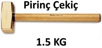 1.5 kg Pirinç Çekiç
