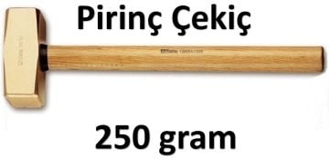 250 gram Pirinç Çekiç