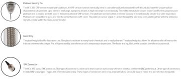 HANNA HI3133B BNC Konnektörlü  Platin ORP Half-Cell Elektrot