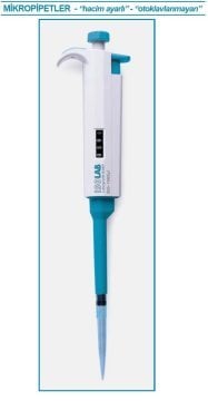 İSOLAB 011.06.010 otomatik pipet - ISOLAB - tek kanal - 0.5-10 ul (1 adet)