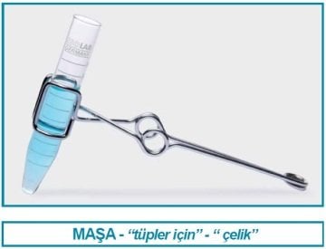 İSOLAB 080.04.002 tup masası - paslanmaz celik (1 adet)