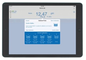 HANNA HI13302 Şişeler ve Test Tüpleri için HALO Kablosuz pH Ölçer