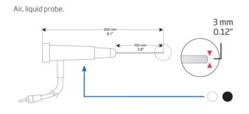 HANNA HI762L Tutamaklı Hava ve Sıvı Termistor Probu