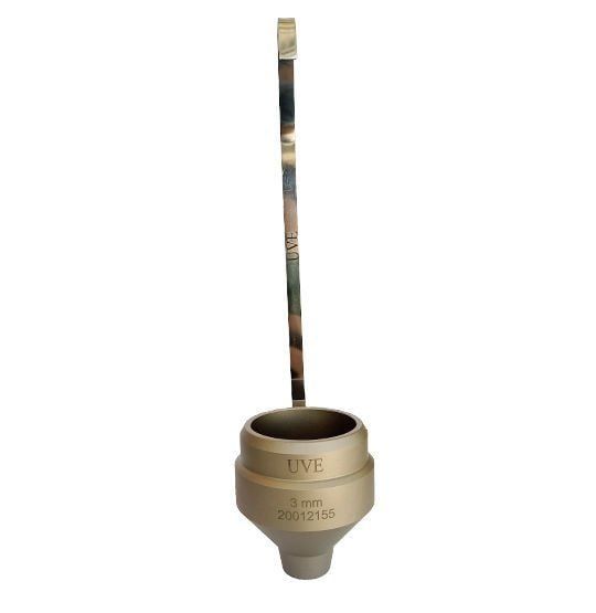 DIN CUP 8 (DIN Kap 8) DIN 53211 Daldırma Tip Kulplu Viskozite Akış Kabı 8 mm